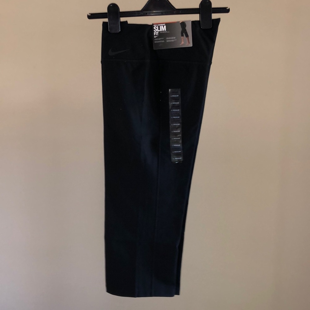 Nike Black slim fit Training Tights - size 10